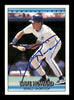 Dave Howard Autographed 1992 Donruss Card #567 Kansas City Royals SKU #184588