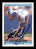 John Barfield Autographed 1992 Donruss Card #168 Texas Rangers SKU #184592