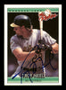Troy Neel Autographed 1992 Donruss The Rookies Rookie Card #85 Oakland A's SKU #184611