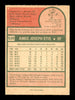 Amos Otis Autographed 1975 O-Pee-Chee Card #520 Kansas City Royals SKU #169410