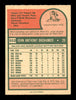 Jack Brohamer Autographed 1975 O-Pee-Chee Card #552 Cleveland Indians SKU #169411