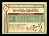 Dave Roberts Autographed 1976 O-Pee-Chee Card #107 San Diego Padres SKU #169440