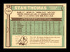 Stan Thomas Autographed 1976 O-Pee-Chee Card #148 Texas Rangers SKU #169442