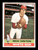 Rich Hinton Autographed 1976 O-Pee-Chee Card #607 Chicago White Sox SKU #169472