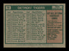 Ralph Houk Autographed 1975 Topps Card #18 Detroit Tigers SKU #168333