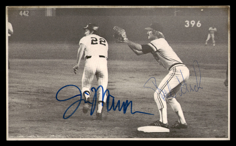 Bob Grich & Jim Mason Autographed 5x7.5 Photo SKU #185477