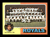 Steve Mingori Autographed 1975 Topps Team Card #72 Kansas City Royals SKU #168355