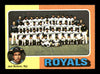 Harry Dunlop Autographed 1975 Topps Team Card #72 Kansas City Royals SKU #168356