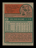 Earl Williams Autographed 1975 Topps Card #97 Baltimore Orioles SKU #168364