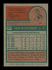 Dave Roberts Autographed 1975 Topps Card #301 Houston Astros SKU #168432