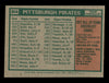 Bob Skinner Autographed 1975 Topps Team Card #304 Pittsburgh Pirates SKU #168435