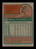 Jim Spencer Autographed 1975 Topps Card #387 Texas Rangers SKU #168453