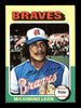 Maximino Leon Autographed 1975 Topps Card #442 Atlanta Braves SKU #168470