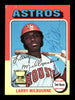 Larry Milbourne Autographed 1975 Topps Card #512 Houston Astros SKU #168487