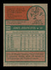Amos Otis Autographed 1975 Topps Card #520 Kansas City Royals SKU #168489