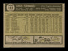 Chico Fernandez Autographed 1961 Topps Card #112 Detroit Tigers SKU #169761