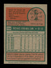 Mike Lum Autographed 1975 Topps Mini Card #154 Atlanta Braves SKU #168598