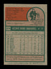 Vicente Romo Autographed 1975 Topps Mini Card #274 San Diego Padres SKU #168626