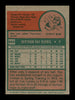 Ray Burris Autographed 1975 Topps Mini Card #566 Chicago Cubs SKU #168671
