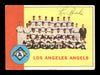 Leo Burke Autographed 1963 Topps Team Card #39 Los Angeles Angels SKU #170057