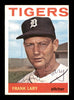 Frank Lary Autographed 1964 Topps Card #197 Detroit Tigers SKU #170263