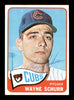 Wayne Schurr Autographed 1965 Topps Card #149 Chicago Cubs SKU #170427