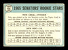 Dick Nen Autographed 1965 Topps Rookie Card #466 Washington Senators SKU #170538