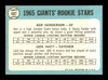 Ken Henderson Autographed 1965 Topps Rookie Card #497 San Francisco Giants SKU #170550