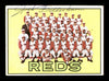 Jack Baldschun Autographed 1967 Topps Team Card #407 Cincinnati Reds SKU #170880