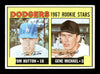 Tom Hutton Autographed 1967 Topps Rookie Card #428 Los Angeles Dodgers SKU #170890