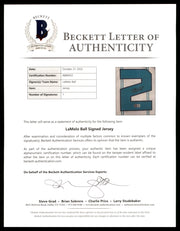 Charlotte Hornets LaMelo Ball Autographed White Nike Swingman Jersey Size XXL Beckett BAS QR Stock #209488