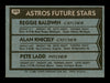 Alan Knicely & Pede Ladd Autographed 1980 Topps Rookie Card #678 Houston Astros SKU #166390