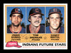 Chris Bando & Tom Brennan Autographed 1981 Topps Rookie Card #451 Cleveland Indians SKU #166431