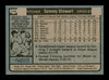 Sammy Stewart Autographed 1980 Topps Card #119 Baltimore Orioles SKU #166467