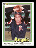Alfredo "Fred" Martinez Autographed 1981 Donruss Card #172 California Angels SKU #166477
