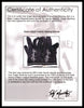 Edgar Martinez Autographed Franklin Game Used Black Batting Gloves Seattle Mariners With Signed Certificate Stock #211908
