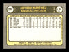 Alfredo "Fred" Martinez Autographed 1981 Fleer Card #288 California Angels SKU #166495