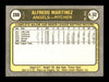 Alfredo "Fred" Martinez Autographed 1981 Fleer Card #288 California Angels SKU #166496