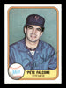 Pete Falcone Autographed 1981 Fleer Card #327 New York Mets SKU #166500