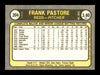 Frank Pastore Autographed 1981 Fleer Card #204 Cincinnati Reds SKU #166523