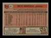Rick Matula Autographed 1981 Topps Card #611 Atlanta Braves SKU #166549