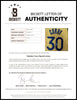 Golden State Warriors Stephen Curry Autographed Yellow Nike Swingman Jersey Size 48 Beckett BAS QR Stock #215827