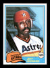 Jeffrey Leonard Autographed 1981 Topps Card #469 Houston Astros SKU #166576