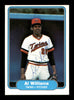 Al Williams Autographed 1982 Fleer Card #564 Minnesota Twins SKU #166633
