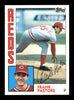 Frank Pastore Autographed 1984 Topps Card #87 Cincinnati Reds SKU #166659
