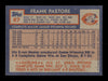 Frank Pastore Autographed 1984 Topps Card #87 Cincinnati Reds SKU #166659