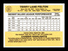 Terry Felton Autographed 1983 Donruss Card #354 Minnesota Twins SKU #166702