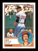 Jeff Little Autographed 1983 Topps Card #499 Minnesota Twins SKU #166732