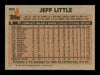 Jeff Little Autographed 1983 Topps Card #499 Minnesota Twins SKU #166732