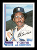 Al Cowens Autographed 1982 Topps Card #575 Detroit Tigers SKU #166771